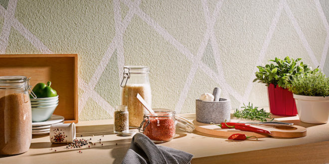 Moderne Raufasertapete Lasst Sich Jederzeit Neu Interpretieren