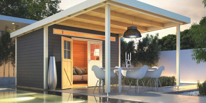 Ein Gartenhaus als erweiterter Wohnraum im Grünen