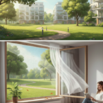 Wohnen zwischen Natur und Stadt.