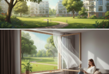 Wohnen zwischen Natur und Stadt.