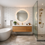 Badezimmer Renovierung.