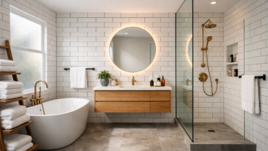 Badezimmer Renovierung.