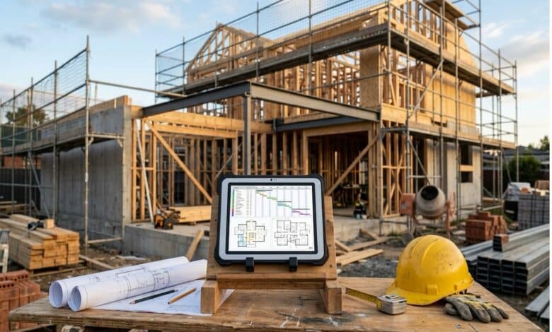 Bauabläufe optimieren.