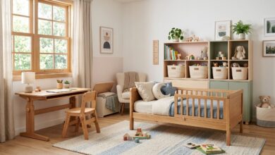 Kinderzimmer einrichten.