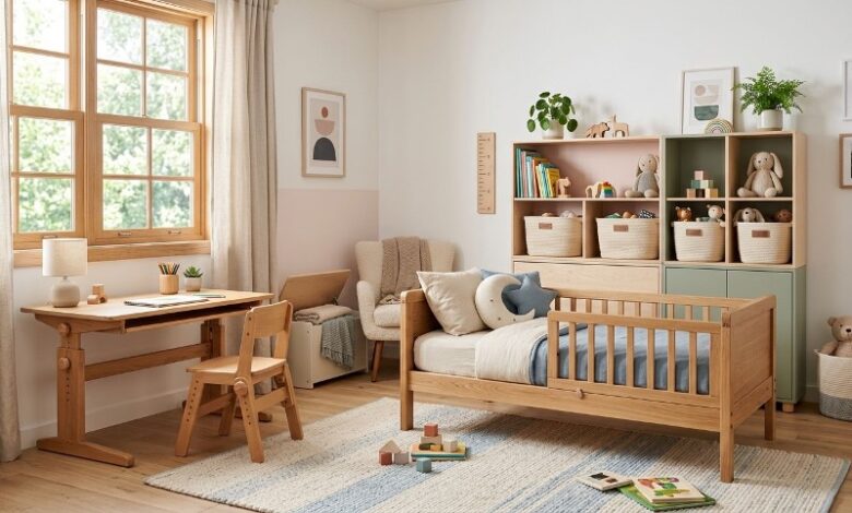 Kinderzimmer einrichten.